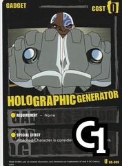Holographic generator - Foil